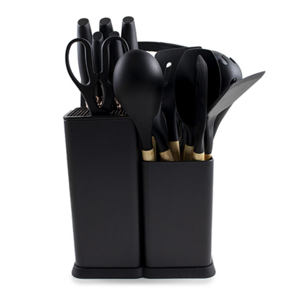 Conjunto utilidades para cozinha - preto