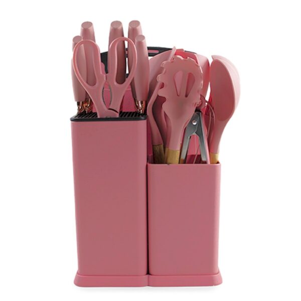 Conjunto de utilidades para cozinha - rosê