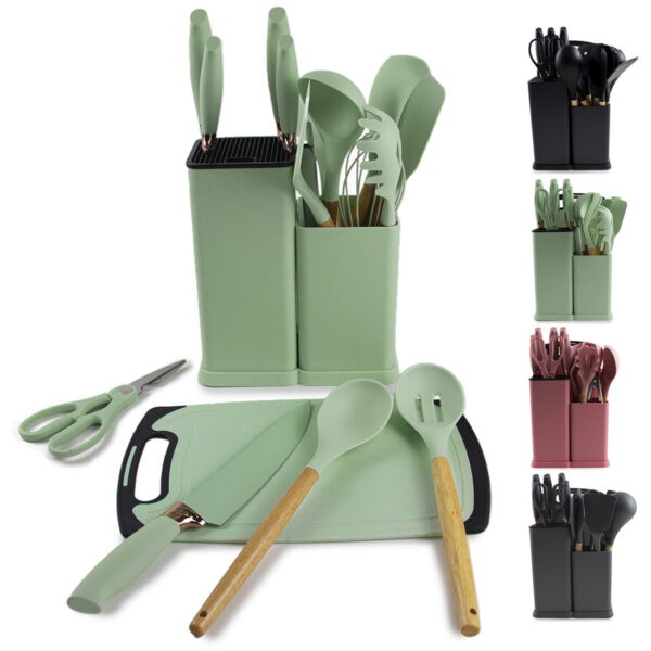 Conjunto de utilidades para cozinha - verde - Imagem 3