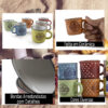 Jogo de canecas - classhome 85 ml - Imagem 2