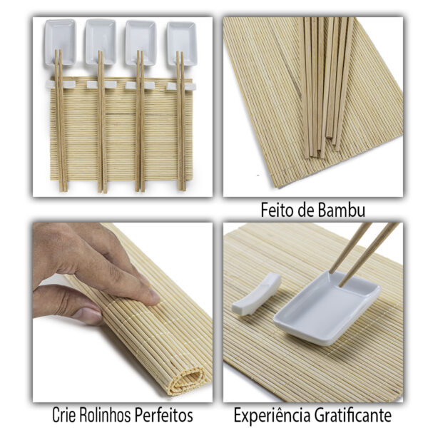 Jogo jantar sushi - 13 peças - Imagem 2