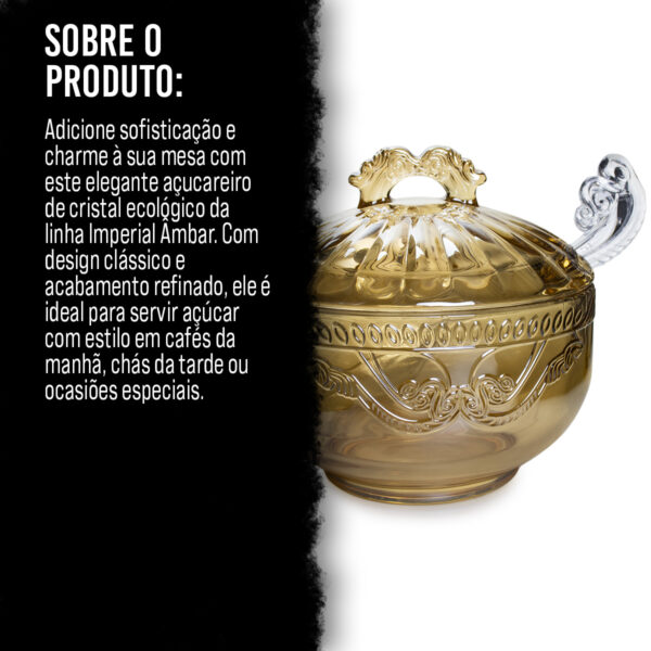 Açucareiro de cristal - Imagem 3