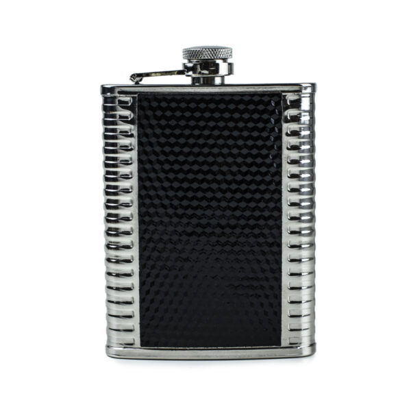 Cantil De Aço Inox Couro 300ml - (Base)