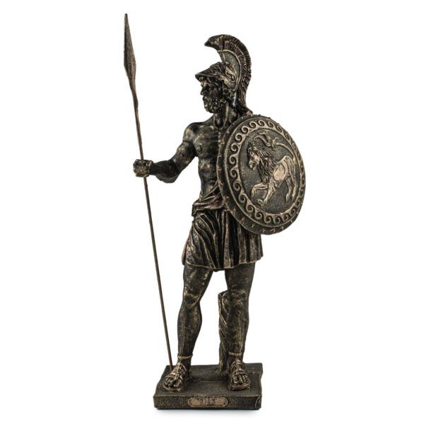 Estátua Hoplita Ajax De Resina - (Base)